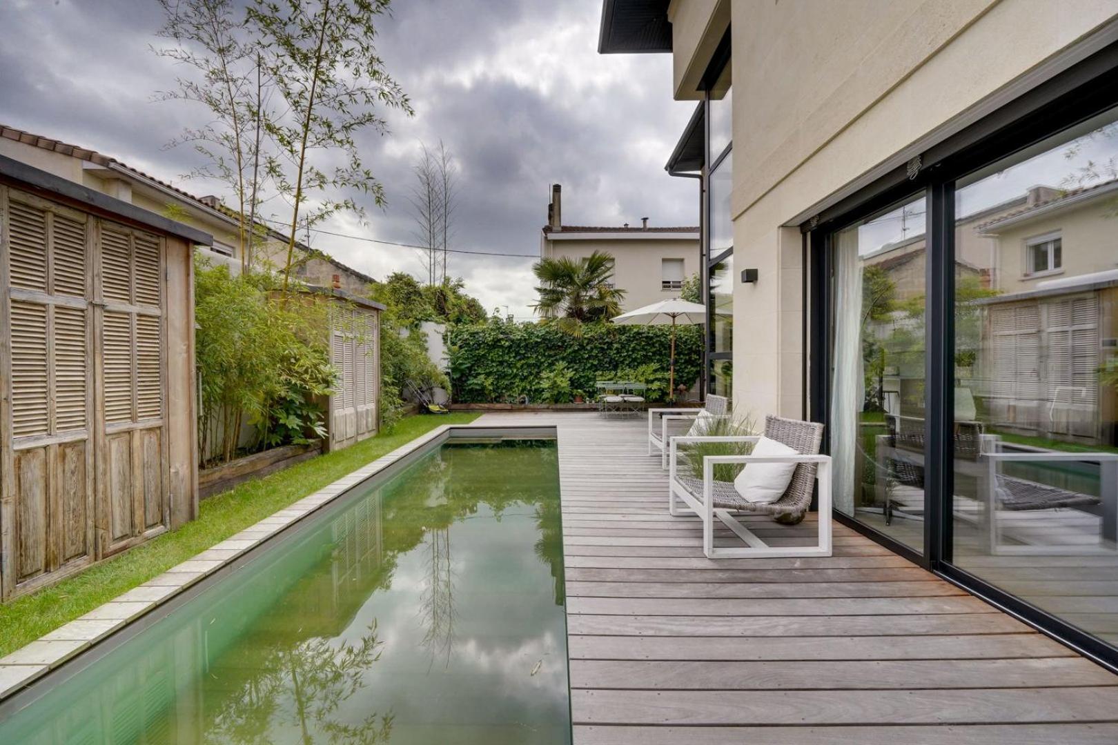 Spacious Bordeaux Family Home With Swimming Pool Buitenkant foto